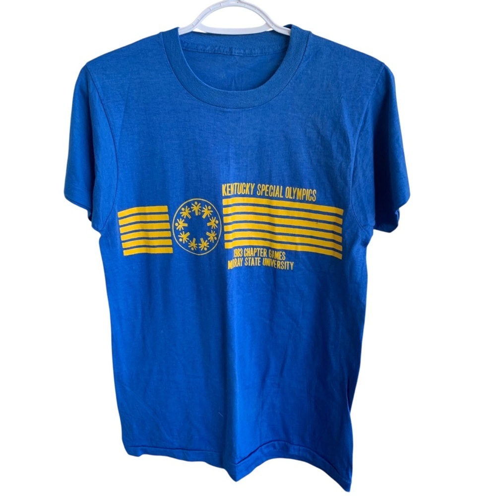 Vintage Kentucky Special Olympics 1983 Tee Shirt Chapter Games Murray State